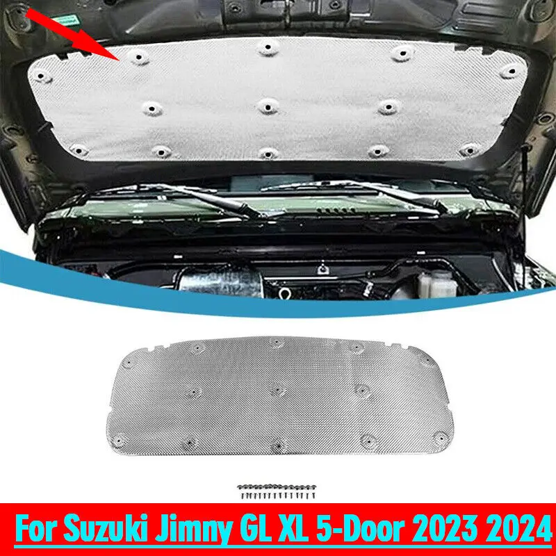 

Engine Hood Sound Insulation Cotton Pad for Suzuki Jimny GL XL 5-Door 2023 2024