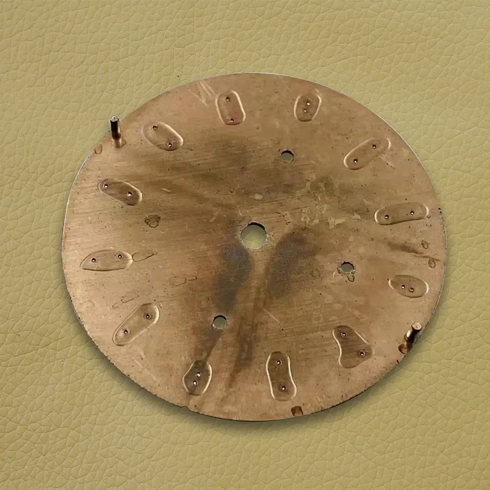 High-Quality New 29.5mm S Logo panda Dial Fit VK63 Movement Green Luminous Dial Watch Modification Accessories