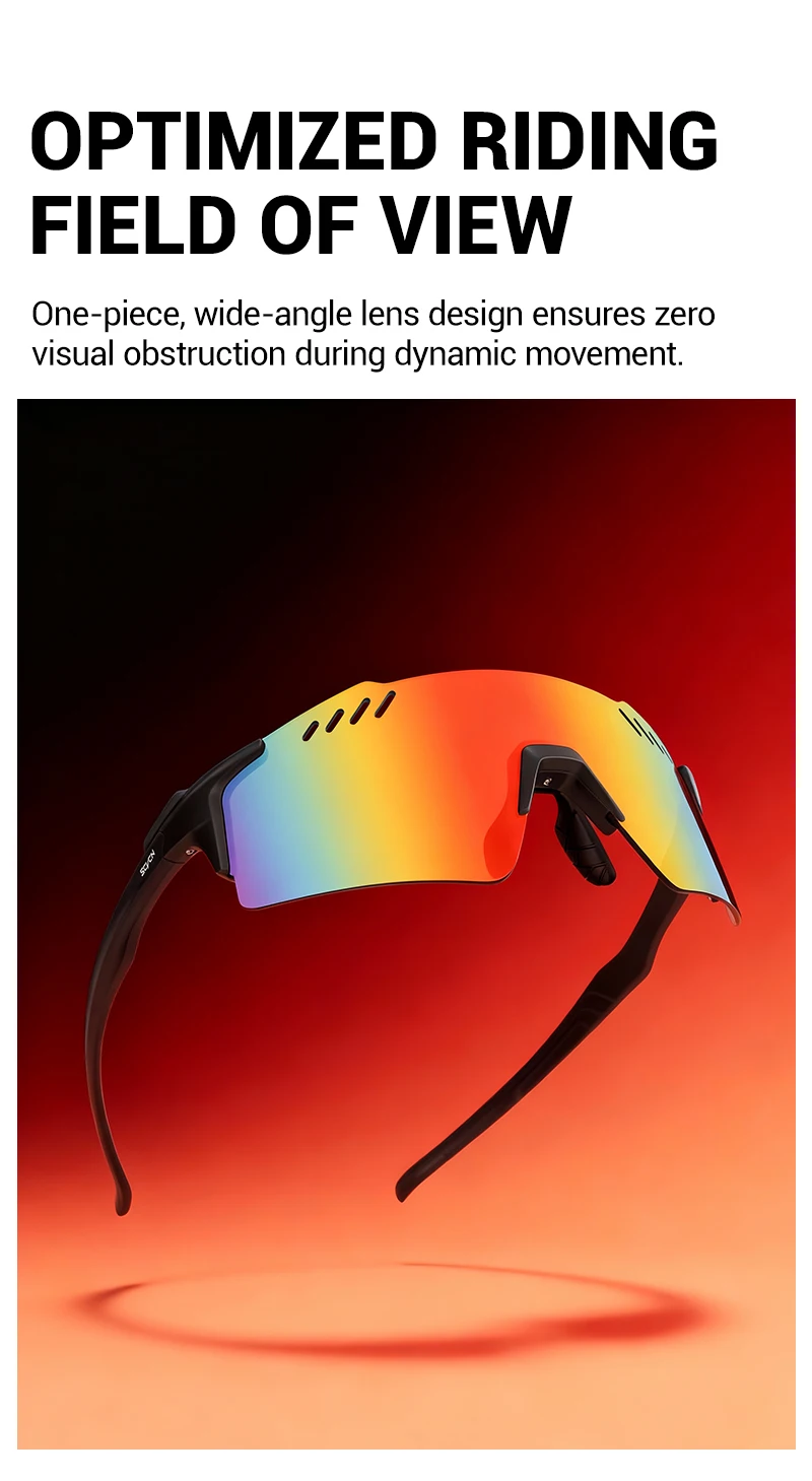 SCVCN Frauen Photochrome Sonnenbrille Outdoor Sport Fahrrad Radfahren Gläser Mann MTB Klettern Gläser Fahren Fahrrad UV400 Brillen – Detail 2