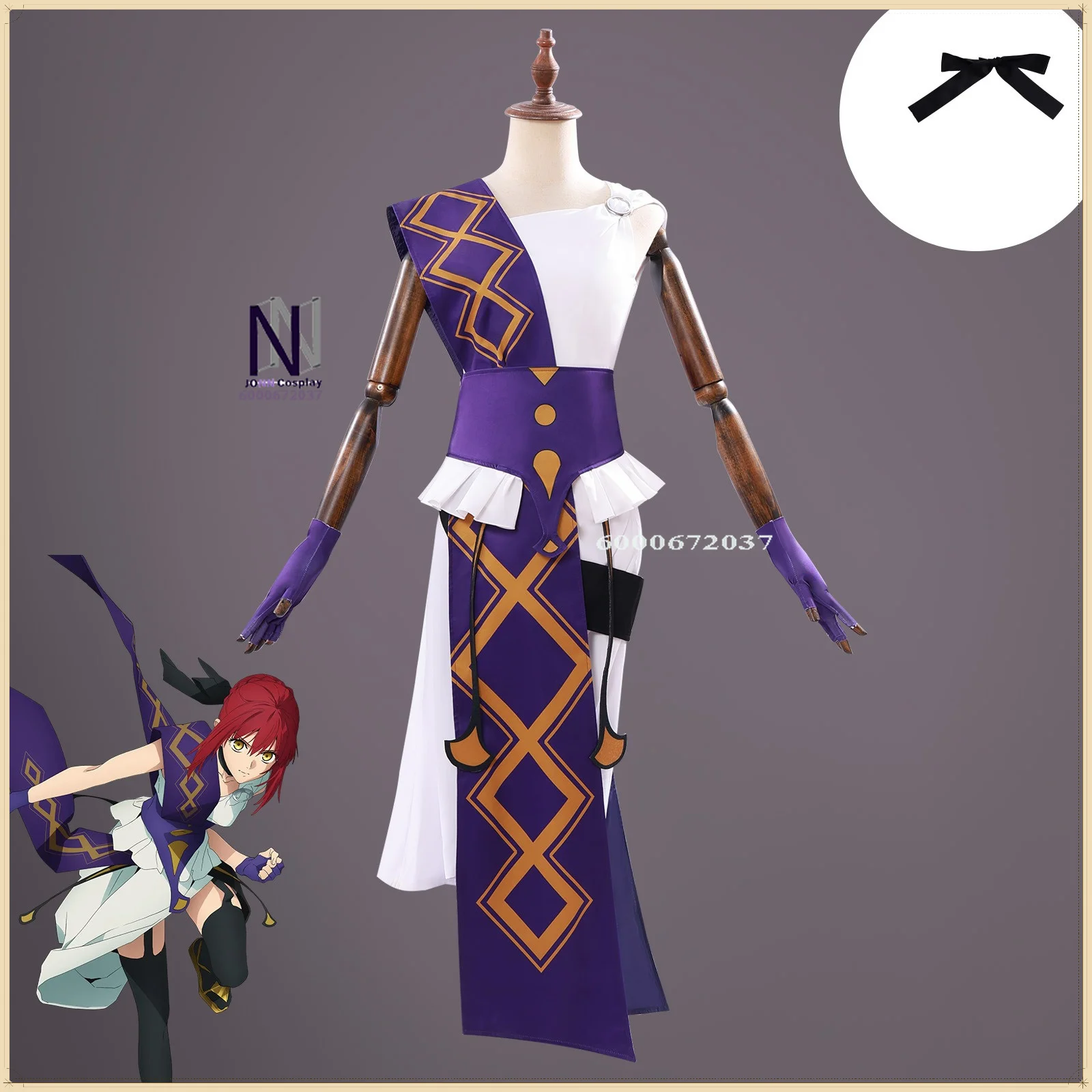

High quality Fate/strange Fake Hippolyta Cosplay costume Women Retro Elegant Dress Anime outfit Role playing Comic con party