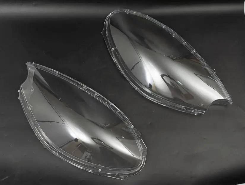 

Car Headlight Cover Replacement Compatible with Porsche Macan 2014-2018, 1 Pair Clear Headlamp Lens Cover, Placement on Vehicle:
