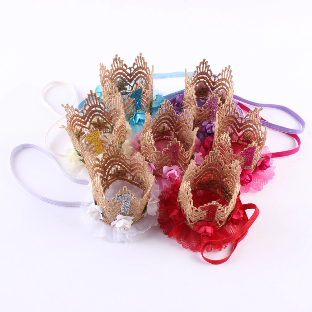 

Crown Headb for Baby Girl First Birthday Accessories Haircomb to Fix Kids Crown Girls Hair Accessories