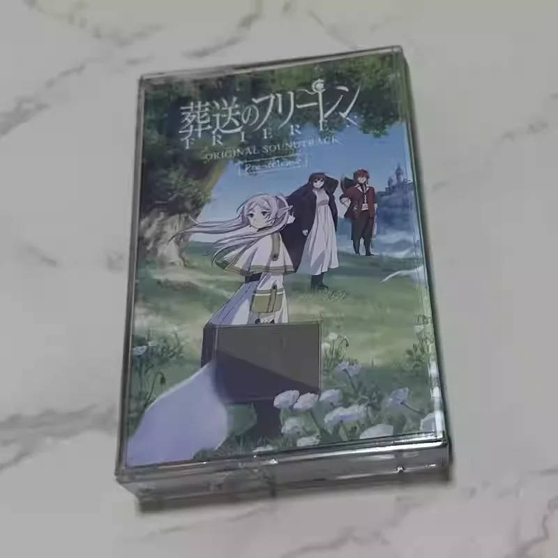 

Оркестровый аниме-саундтрек: альбом Evan Call, кассета Frieren: Beyond Journey's End, оригинальный саундтрек, аудиокассета