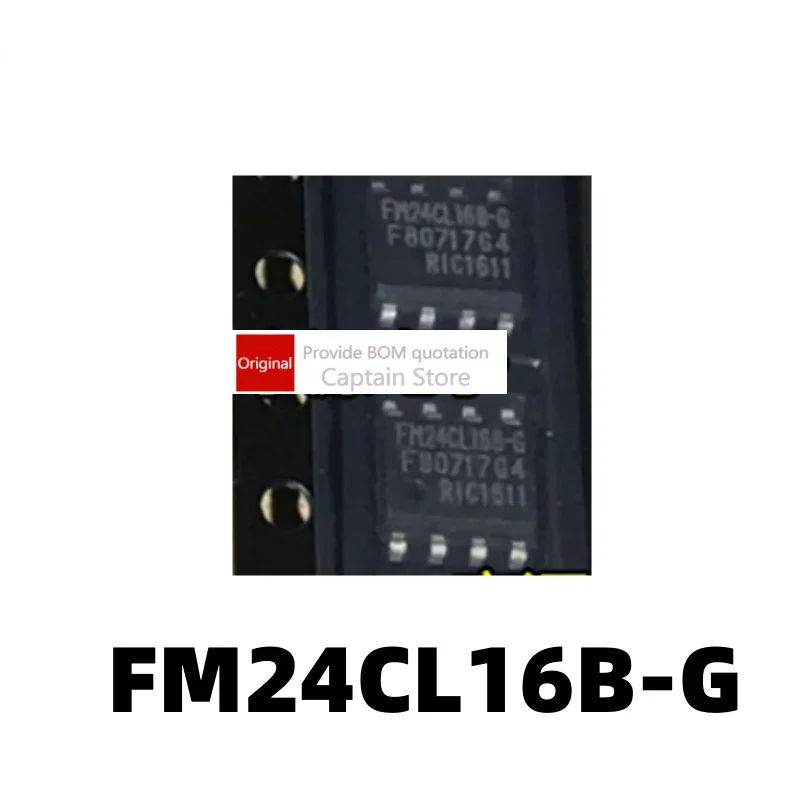 5PCS FM24CL16B-G FM24CL16BG SOP-8 Non volatile Ferroelectric Memory Chip