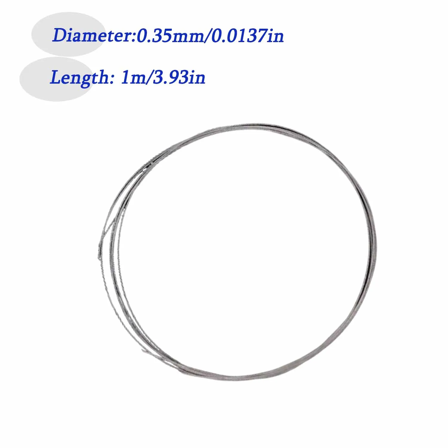 1M/1Rolle Diamantdrahtsäge 0,15-0,5mm 1 Meter Schonendes Schneidzubehör Geeignet für Präzisionsschnitte von Jade und Keramik