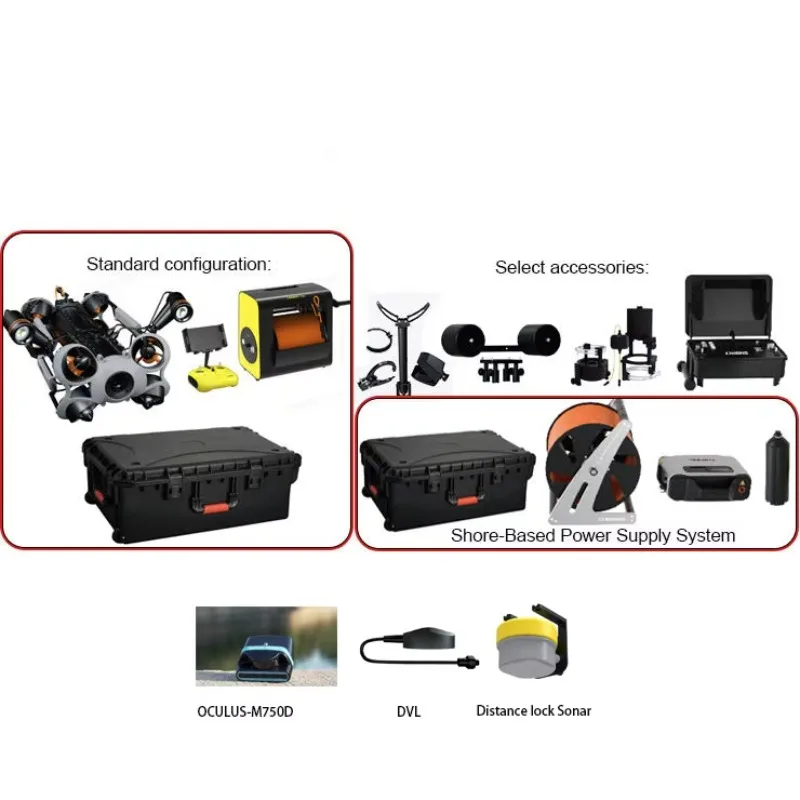 Robot De Inspección Subacuática M2 Pro Max Para Rescate Y Detección En Presas, Incluye Dvl Y Video Hd 4K — -14%, $21364.48 Coupon, from $121,065.39 – 14% descuento – €121,065.39