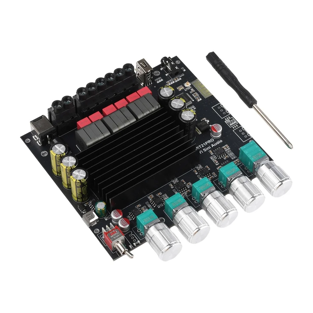 2.1 Channel Wireless Digital Module ST21PRO Featuring TPA3221 Chipset DC12-30V Wide Voltage Range for Audio Projects
