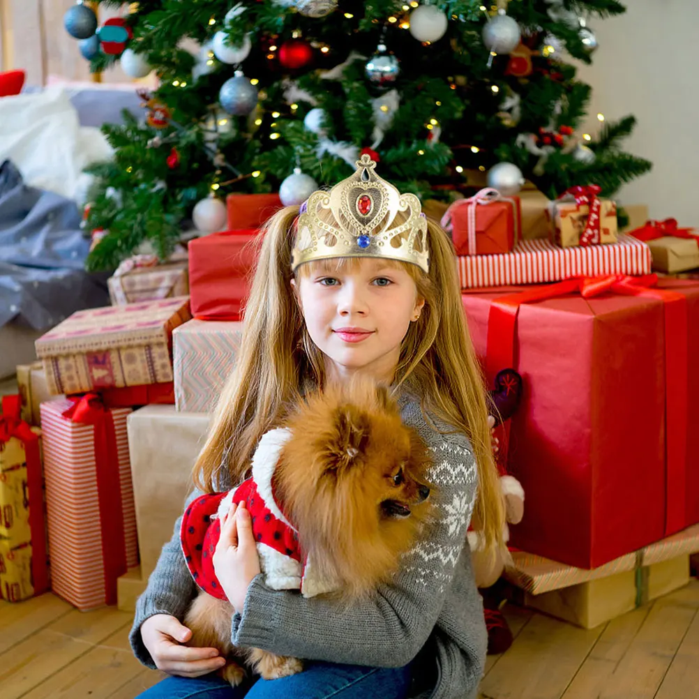 

6 Pcs Cartoon Birthday Party Royal Birthday Headb s Decorative Kids Crown Kids Girls Party Cloth Accessories Royal Crown