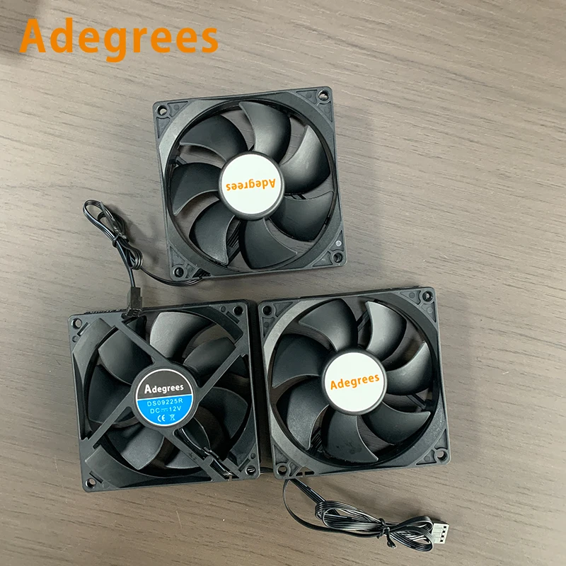 

90MM CPU Cooler Fan 9025 DC12V Square 3PIN/4PIN PWM Cooling Fan for CPU Cooler
