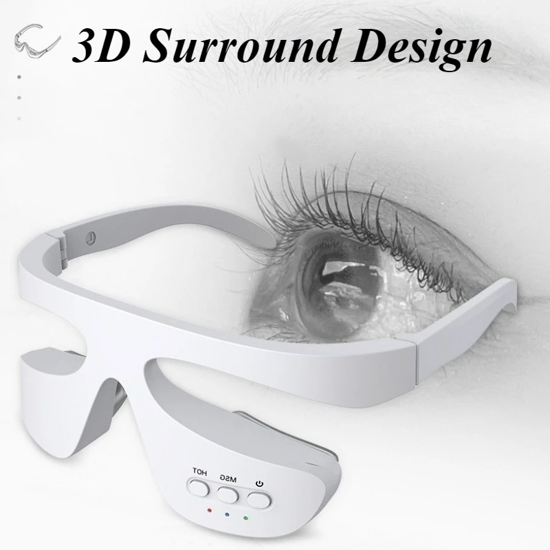 جهاز تجميل العين بالضوء الأحمر، أداة تدليك العيون، إزالة الهالات السوداء، معدات التجميل، الأجهزة الجمالية المهنية #5