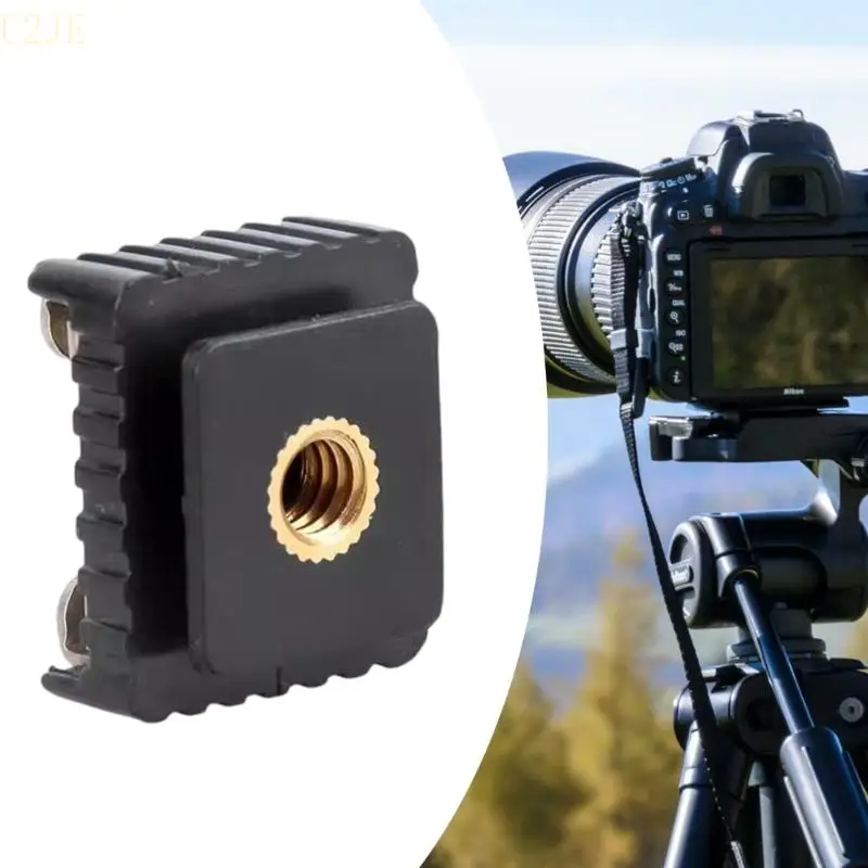 U2JE Flash Cold Hot Hot Shoe Mount Mount Adapter 1/4 винт для студийного скоростного штатива