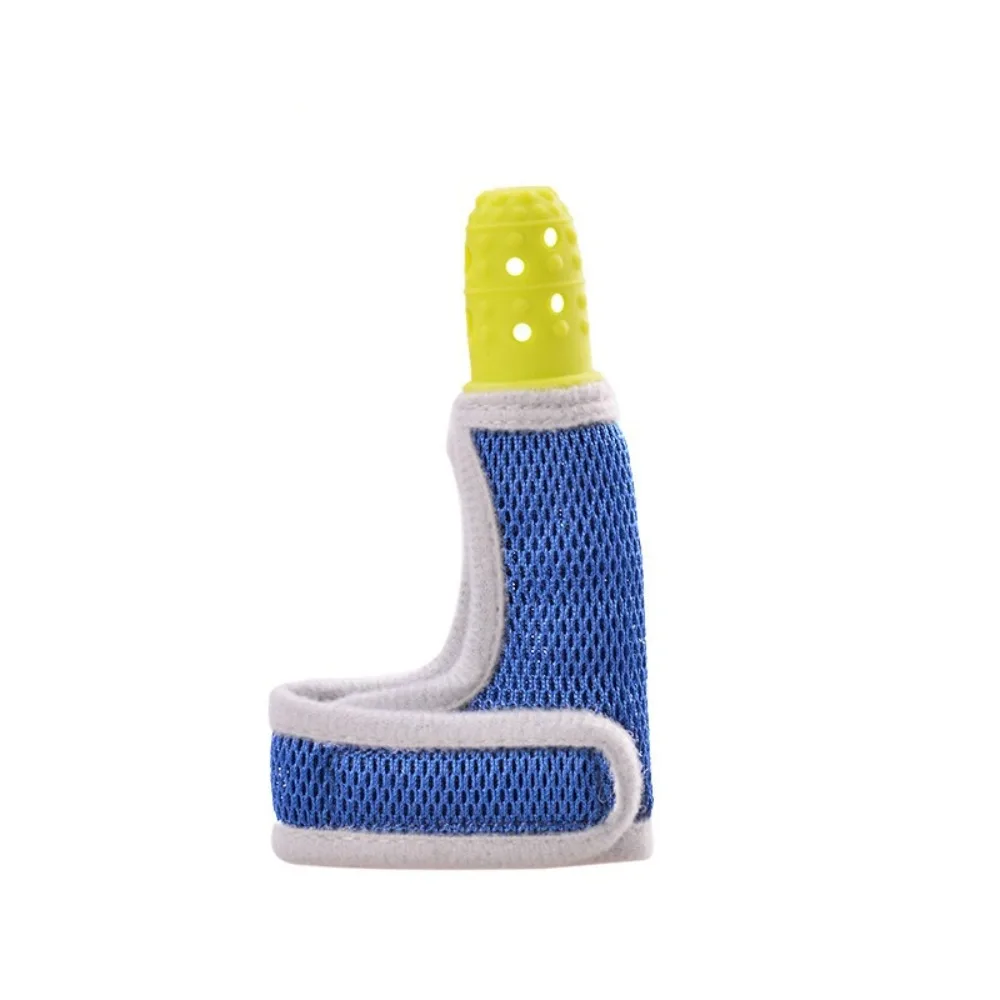 New Model Baby Silicone Teeth Grinding Finger Cover Breathable Thumb Cover Teether Child Anti Biting Hands Sensory Comfort