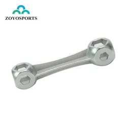 ZOYOSPORTS 6-15mm 10 in 1 Durable Bicycle Bike Repair Tool Dog Bone Shape Hexagon Wrench Accessory Repairment Tool