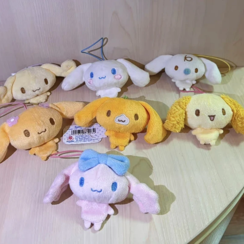 

Официальная плюшевая игрушка Sanrio 2026: собачка Мока в худи, мягкая игрушка-брелок с цепочкой, пушистая кукла, подарок для девочки