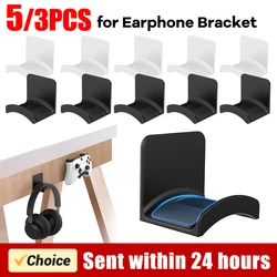 Non-Punching Head-mounted Headphone Bracket Storage Hook Dormitory Wall-mounted Computer Headset Holder Earphone Display Stand