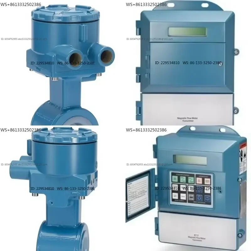 1pcs 8712  Flowmeter DN20 Size Weight Parameters Installation Method Industrial Water Liquid Flow Sensor Meter
