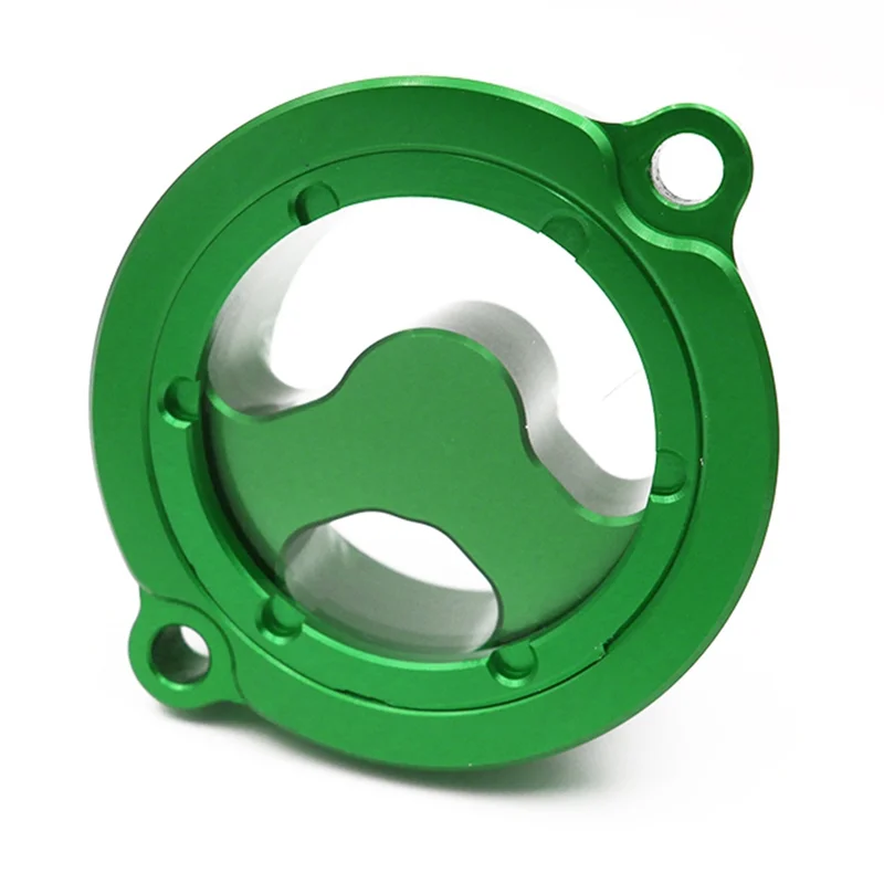 Authentic For Kawasaki KLR650 KLR 650 1987-2022 Motorcycle Oil Filter Cover Cap CNC Aluminum Motorcycle Accessories