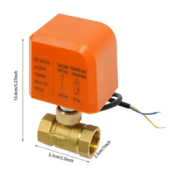 常閉式電磁閥,適用於水、油、空氣,AC220V DC12V DC24V AC24V,G3/8 10 最佳銷售 電動閥 - №10