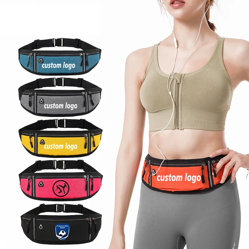 

Custom Sports Waist Bag With Your Logo Belt Bag Mobile Phone Personalize Running Gym Bag Men Women Gift Cycling Fanny Bag