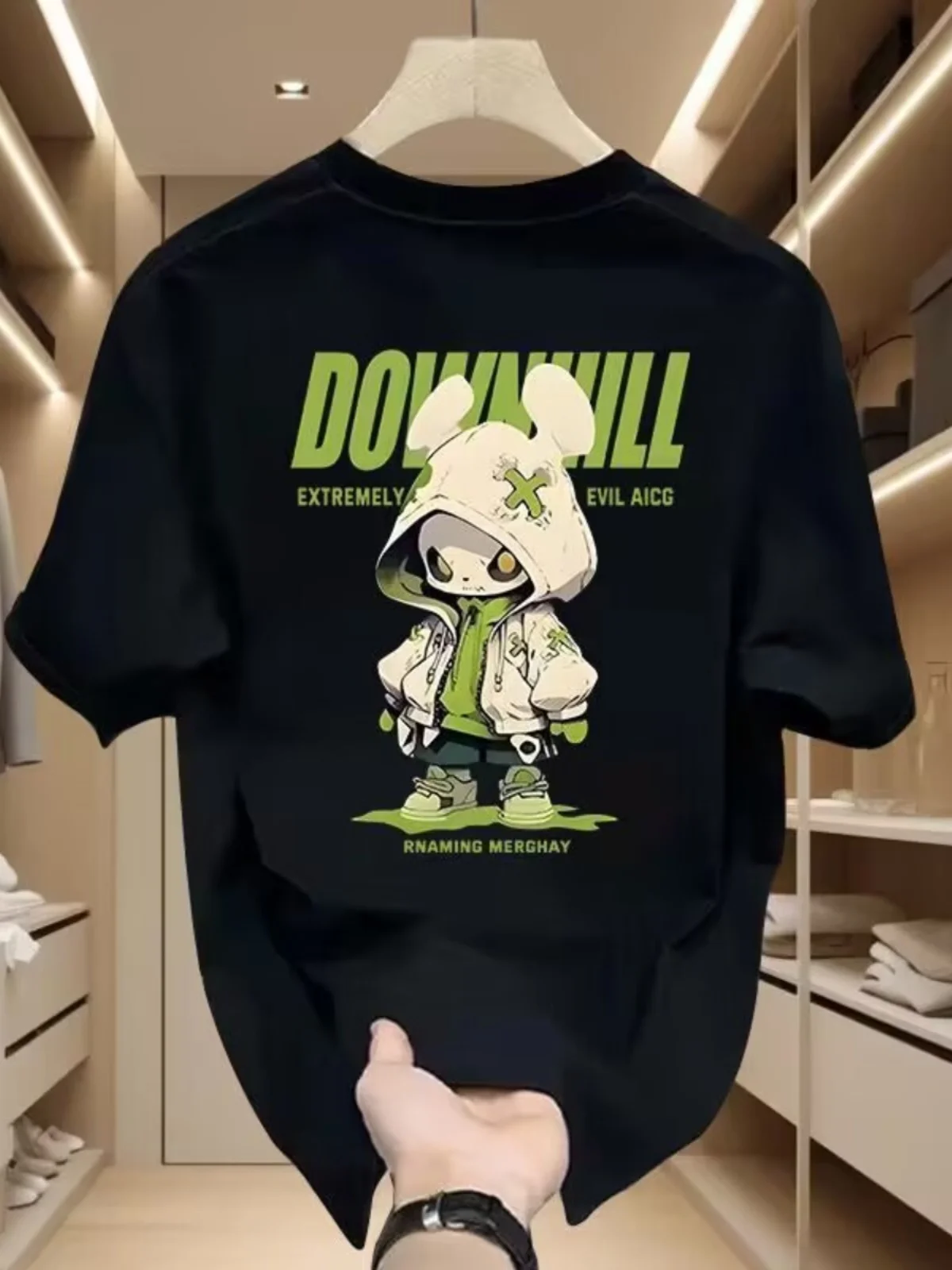 

Oversize ort Sve Pure Cotton T-irt Women's Sle Summer New Arrival Casual Faion round Ne Print Tee for Men And Women