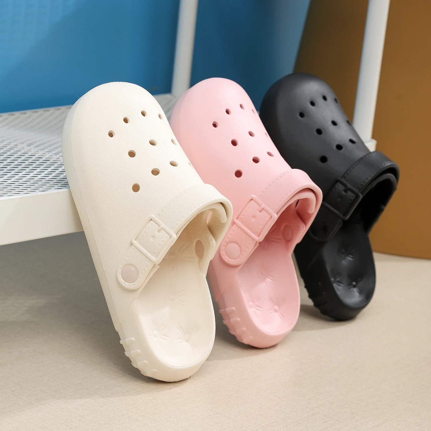 

Factory Wholesale 2025 Women Summer Flat Sandals Non Slip Height Increasing Comfortable Casual Slides