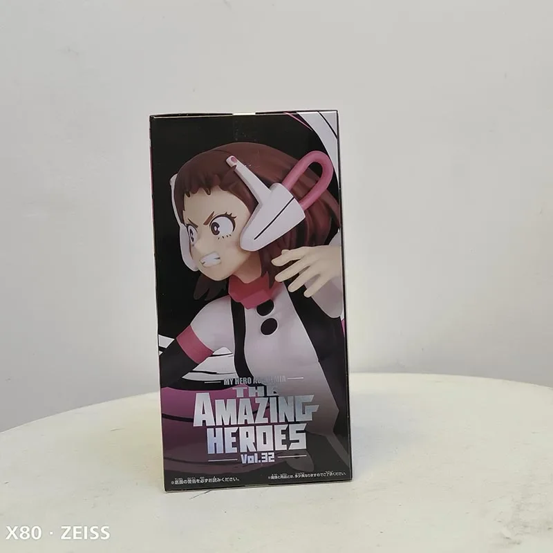 Bandai Original My Hero Academia Figurka anime OCHACO URARAKA Figurka akcji Zabawki dla dzieci Prezent Model kolekcjonerski Ozdoby