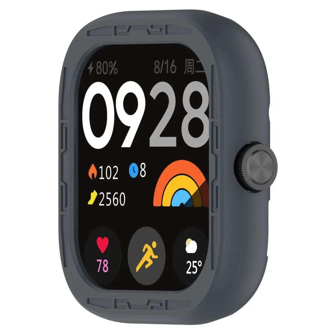 Мягкий силиконовый защитный чехол для Redmi watch 4, защитная рамка, бампер, защита от царапин, противоударный