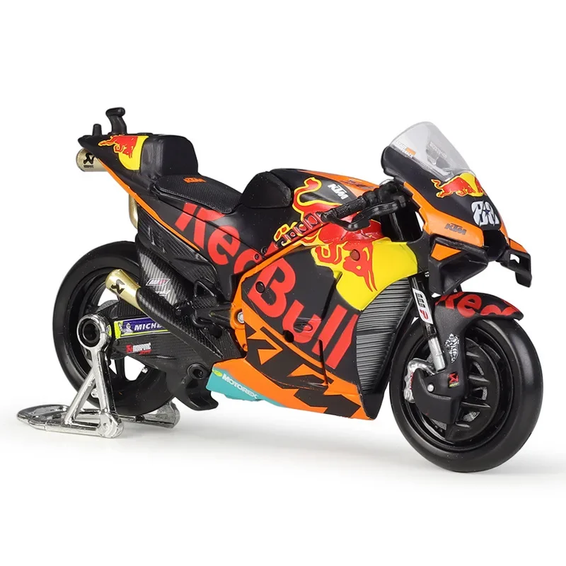 Maisto 1:18 2021 Red Bull KTM MOTO GP RC16 FACTORY RACING Simulation Alloy Metal Toy Motorcycle Children\'s Toy Gift Collection