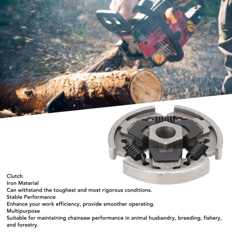 Clutch Iron Stable Performance Multipurpose Easy Installation For MS171 MS181 MS211 Chainsaw 1139 160 2000