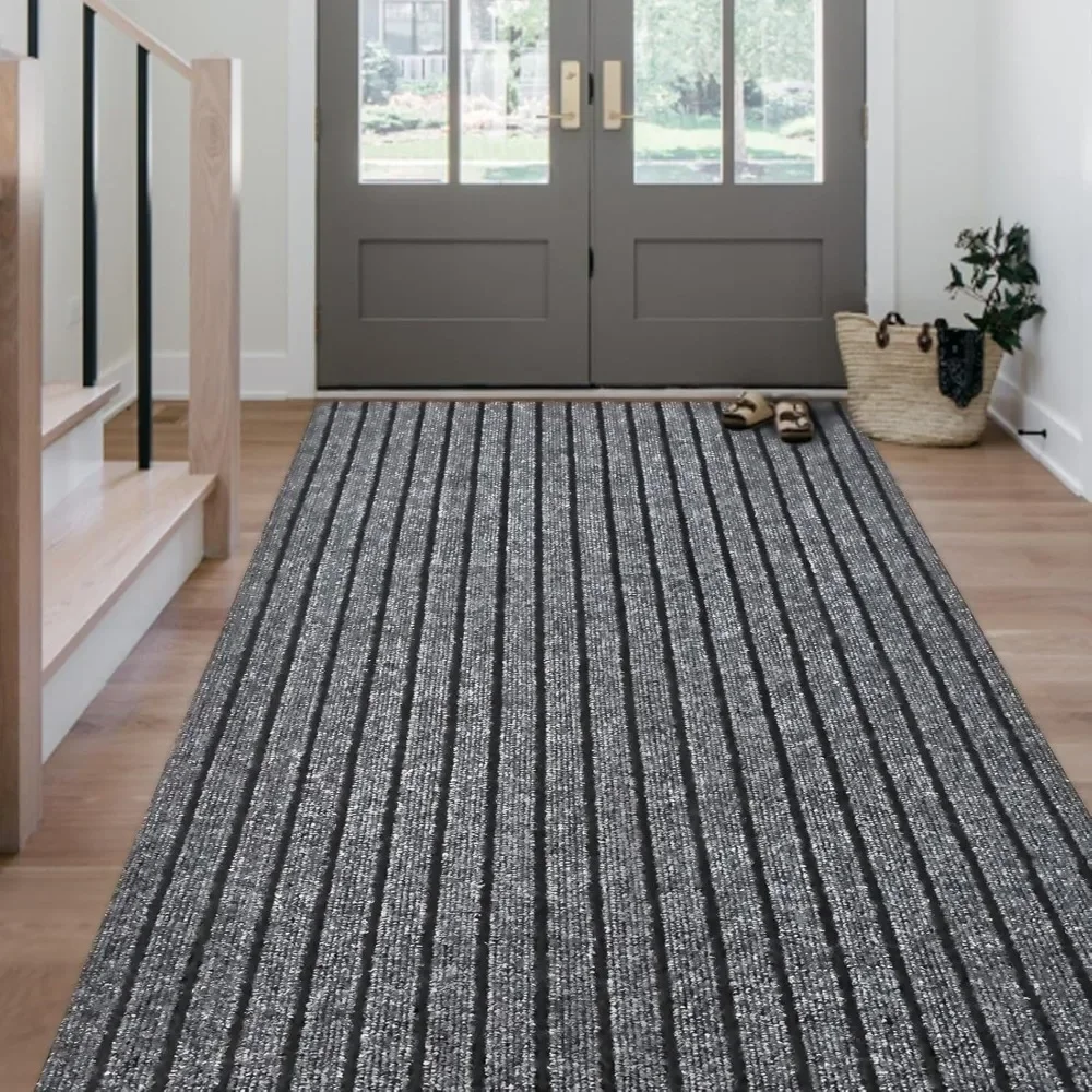 

Outdoor/Indoor Runner Rug, Hallway Non-Slip Rubber Backing Area Runner Rugs Waterproof Carpet Rugs