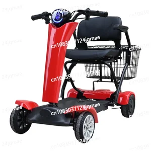 بطارية رخيصة قابلة للإزالة للمعاقين أربع عجلات خفيفة الوزن قابلة للطي دراجات بخارية كهربائية 4 عجلات للمعاقين أفضل 8 دراجات كهربائية مستعملة مبيعا للبيع - No3