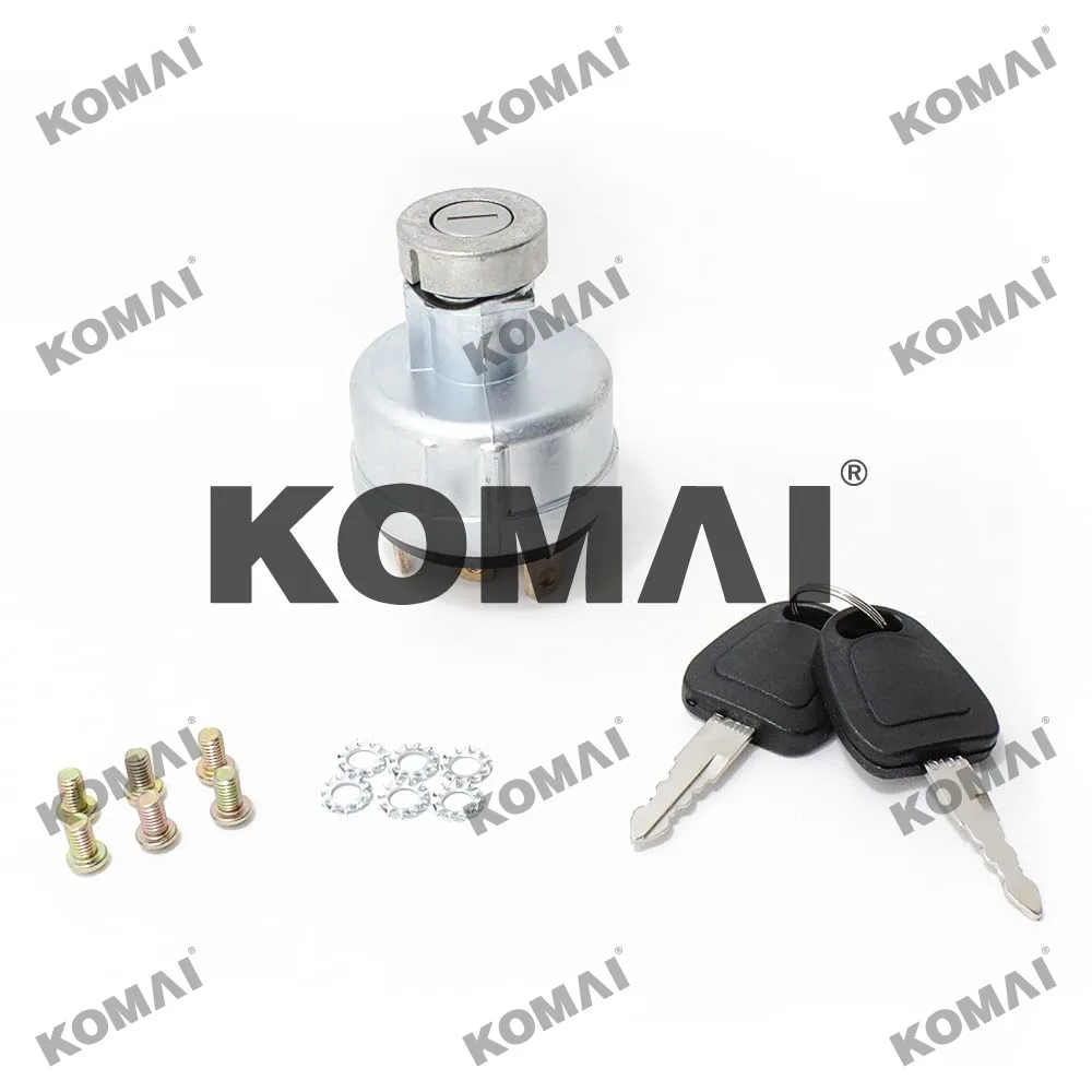

XOJOX Ignition switch + 2 keys for KOMATSU DOOSAN K1001654B