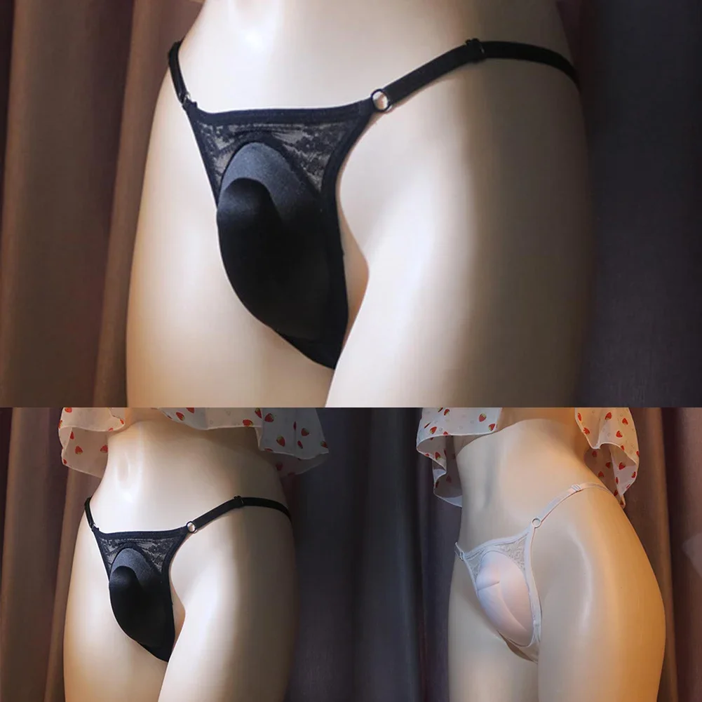 Bequemer und stilvoller, formender, verstellbarer Slip-Tanga für Herren mit großer Etui-Unterwäsche für Vertrauen