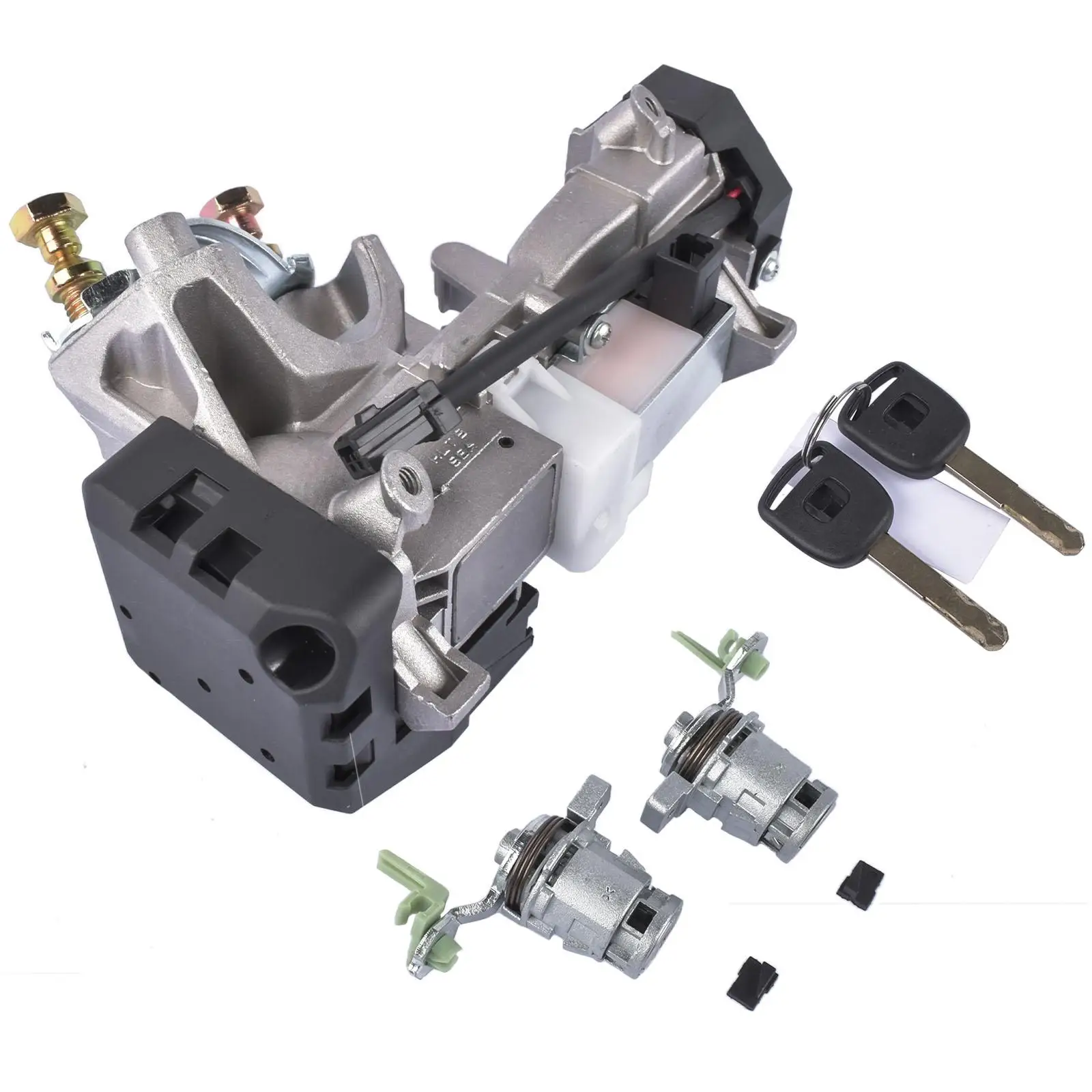 AP03 Ignition Switch Cylinder Door Lock w/ 2 Keys 72185-S9A-013 35100-SDA-A71 for Honda CRV 2002-06