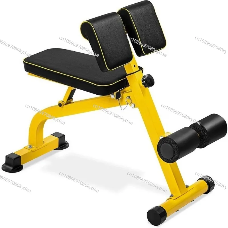 Multifunctional Adjustable Roman Chair Ab Back Hyper Bench Foldable Home Gym Fitness Workout Equipment