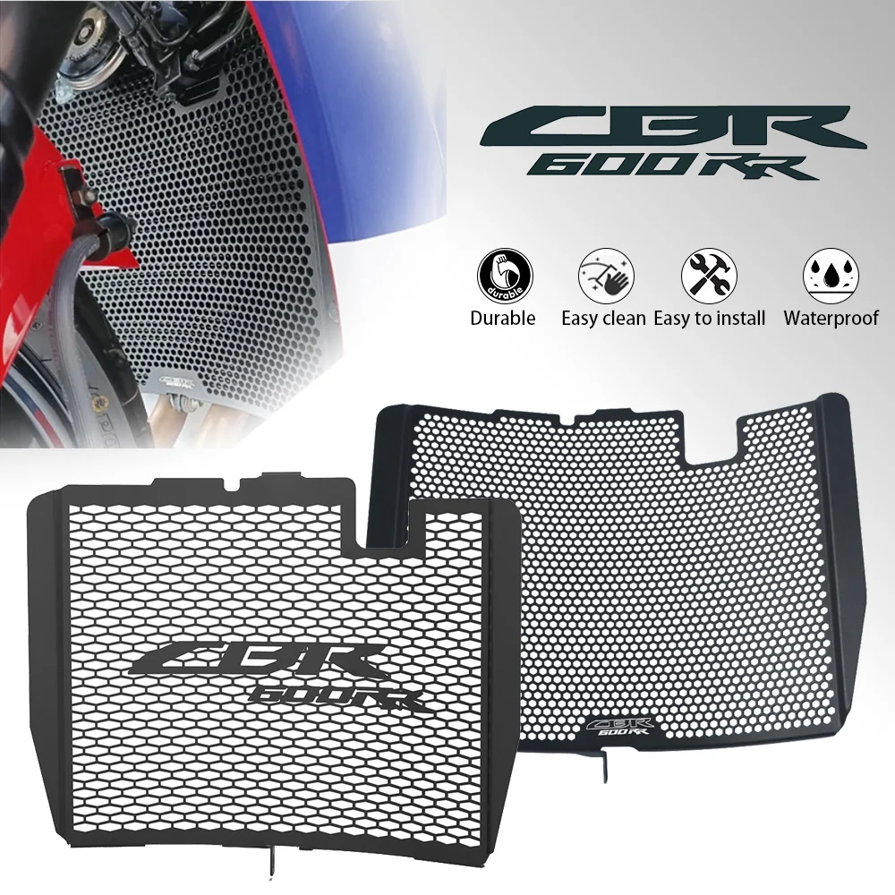 

For Honda CBR 600RR ABS 2024 2025 CBR600RR CBR 600 RR Radiator Guard Protector Grille Grill Cover 2007 2008 2009 2012 2013 2014