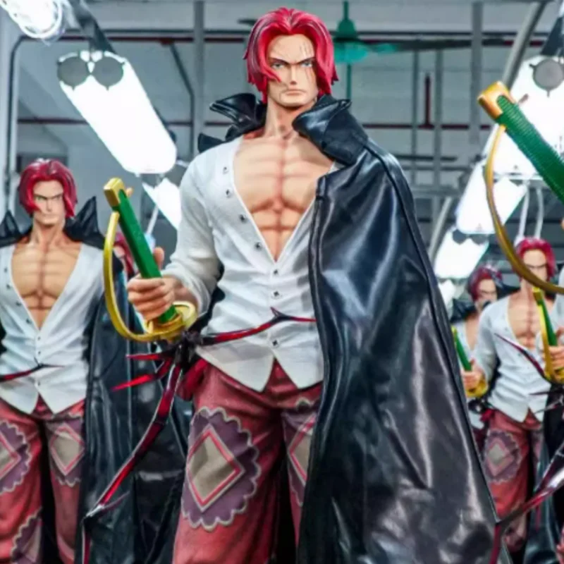 

Jt Studio One Piece Super Large Red Haired Shanks -70cm Gift Cloak Anime Model Handmade Genuine