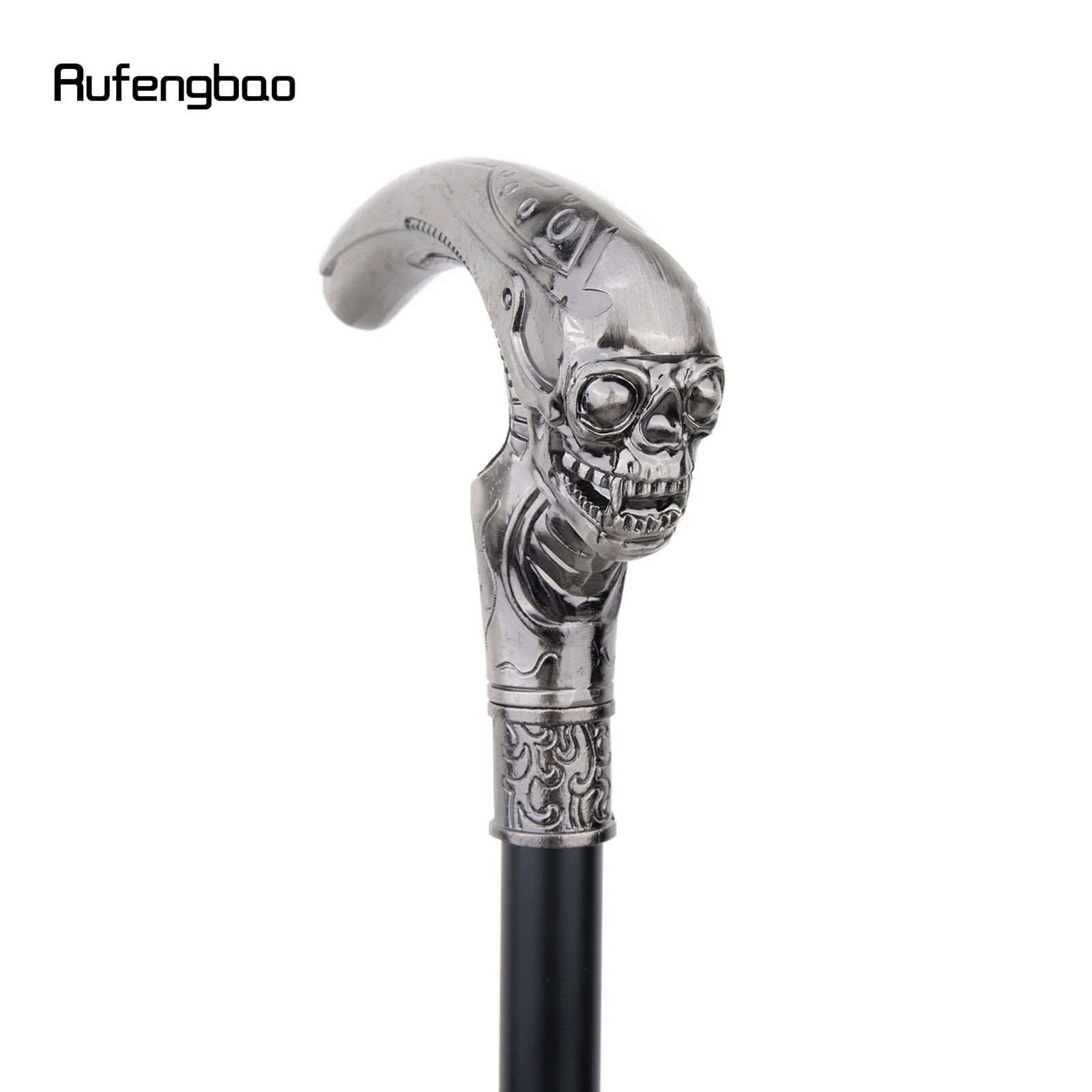 Long Head Skull Fashion Walking Stick Decorative Vampire Cospaly Vintage Party Fashionable Walking Cane Halloween Crosier 93cm