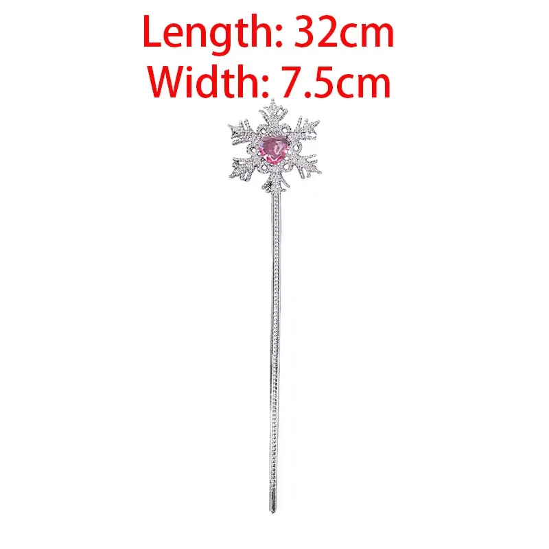 Glinda عصا سحرية إكسسوارات أزياء تنكرية ملابس متطابقة مع دعامة لفيلم لعب الأدوار الشريرة ملابس حفلة كرنفال الهالوين