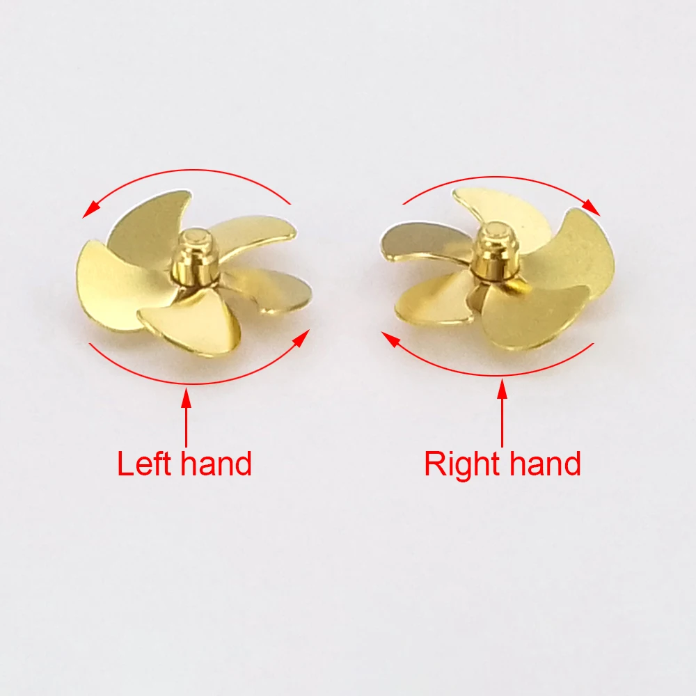 RC قارب المروحة 5-شفرات 24 مللي متر 28 مللي متر 30 مللي متر M3 النحاس الدعامة ل RC قارب مقياس البحرية سفينة حربية الطائرات الناقل الساحبة قارب صيد