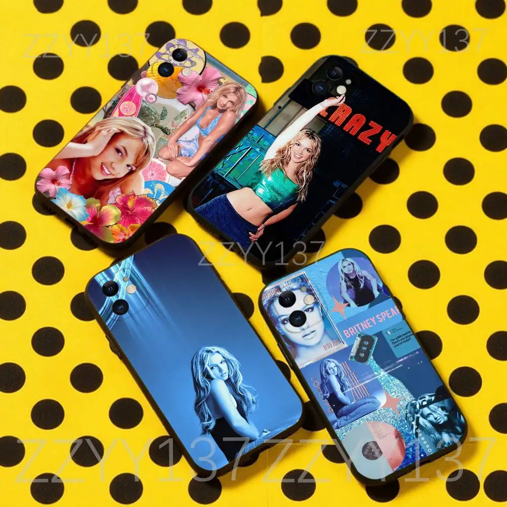

Britney Spears In the Zone Phone Case For iPhone 17,16,15,14,13,12,11,Pro,Max,Plus,Air,X,XS,XR,SE,8,7,Mini,Soft Black Funda