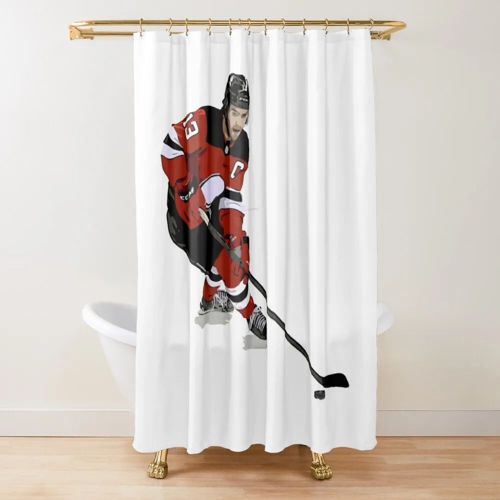 

Nico Hischier Shower Curtain Shower Set For Bathroom Waterproof Fabric Shower Waterproof And Anti-Mold Set Curtain