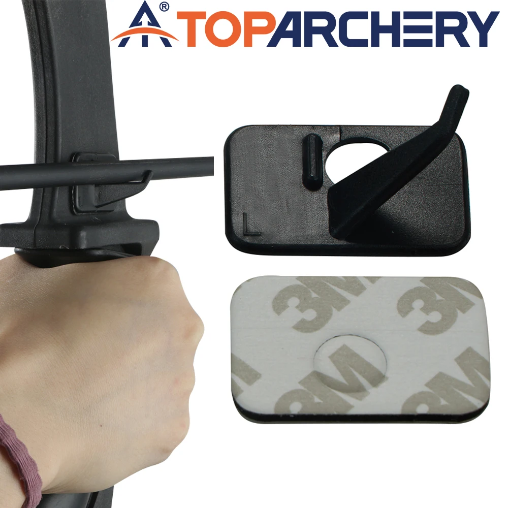 

10 шт., подставка для стрелы для стрельбы из лука, пластиковая подставка для стрелы для правой/левой руки для изогнутого лука, аксессуары для уличной охоты