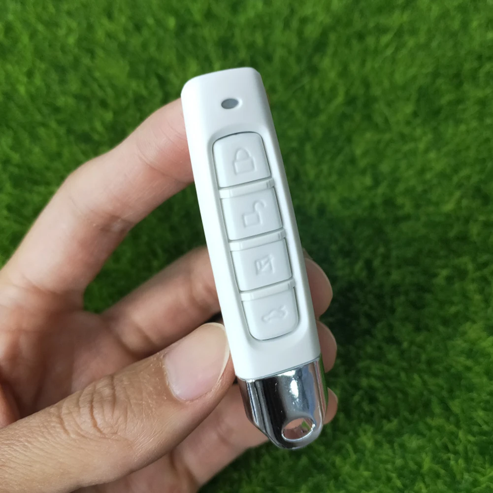 Control remoto de copia de 433MHZ, controlador de abridor de puerta de garaje, duplicador, clonación de clave de código con batería, 10 colores