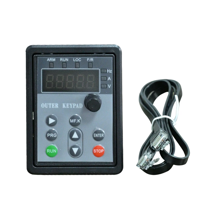 

External Control Panel (with Link Cable) Only Applicable to KUVO Inverter Store KV780 Series Variable Frequency Inverter VFD