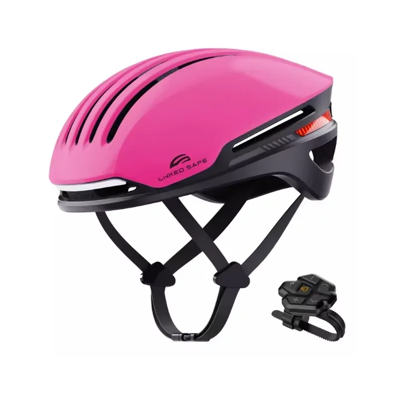 Smart Electric Bicycle Helmet with Integrated Lights for E Bike Scooter Mountain Cycling Safety Headgear Adult Unisex