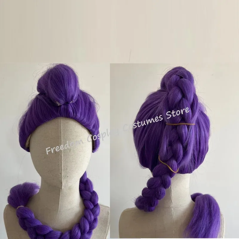 متوفر في المخزون أنيمي نجم رومي تأثيري حلي شعر مستعار مجموعة كاملة فتاة مجموعة Lumi البدلة النساء هالوين كرنفال حفلة Rol8;c'4,t;6.j'2; #6