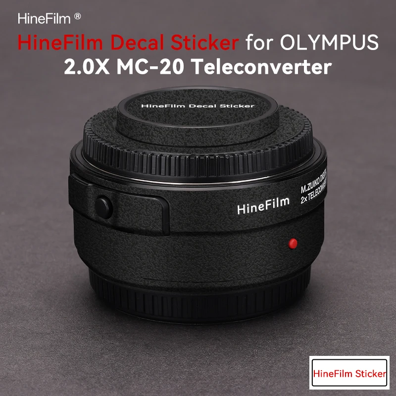 Hinefilm Skin для аксессуаров для камеры Olympus, обертка для Olympus HLD-9 HLD-10 FL-900R 1,4X 2,0X, наклейка на объектив, защитная наклейка для кожи