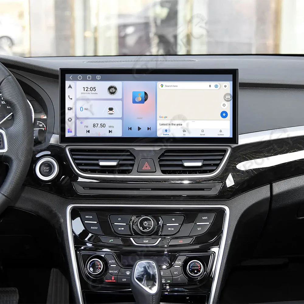 

Автомобильный радиоприемник Carplay 15,8 дюйма с сенсорным экраном для Geely Borui 2015-2016 Android15, GPS-навигация, мультимедийный плеер, головное устройство