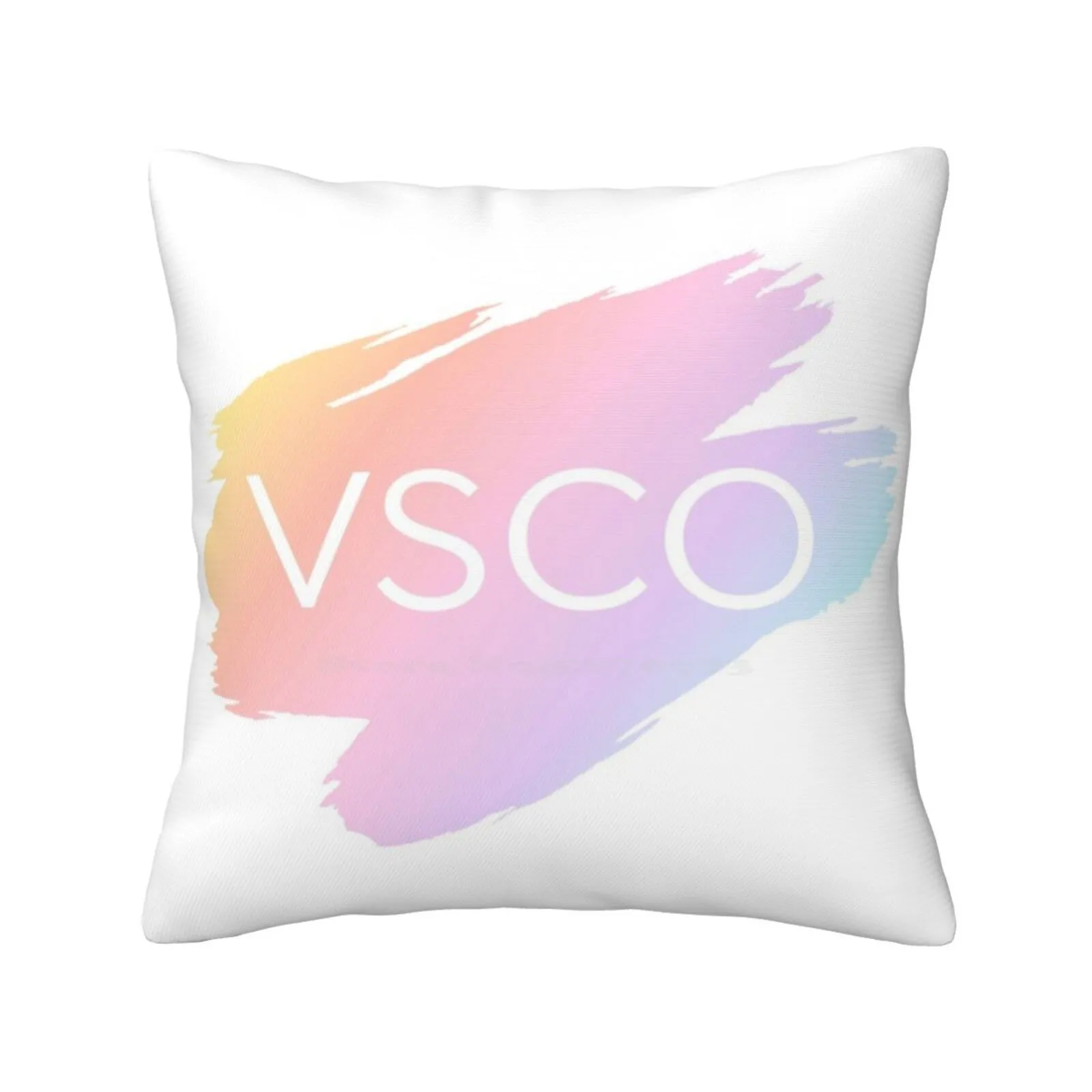 Vsco Funny Cute Decor Square Pillowcase Vsco Girl Mood Aesthetic Beach Hydro Visual Filter Summer Vacation Visco Visgo Turtles